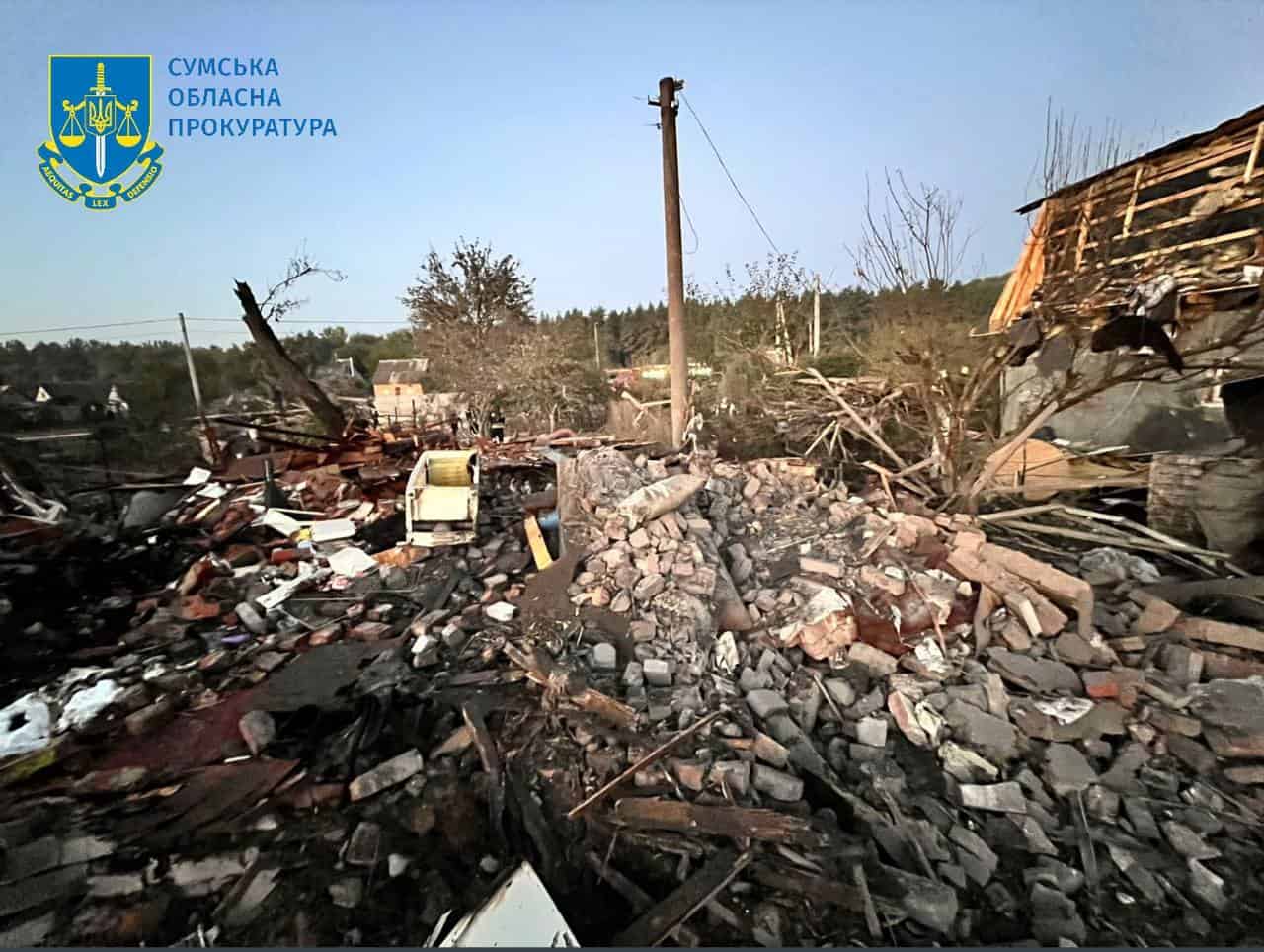 Обстріл Сум: загинуло подружжя, серед поранених — двоє дітей
