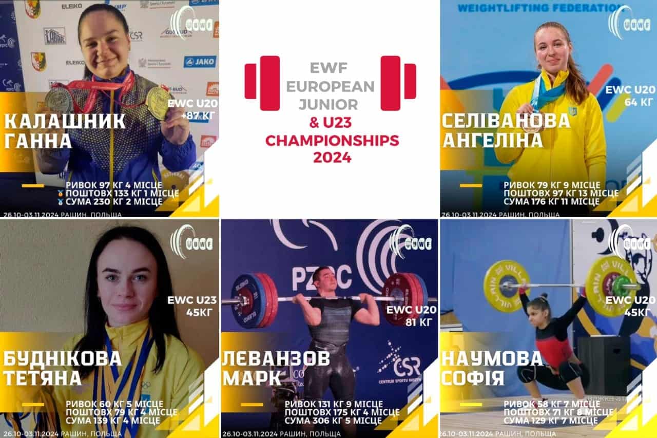 Важкоатлетка з Луганщини встановила рекорд і здобула «срібло» на чемпіонаті Європи