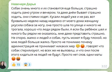 Безпритульні собаки стають загрозою для людей на окупованій Луганщині