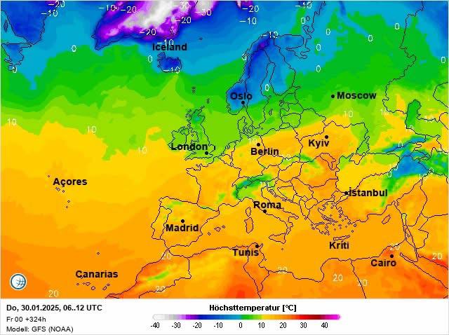 В Україні очікується аномальне потепління: до +20°C на південному заході