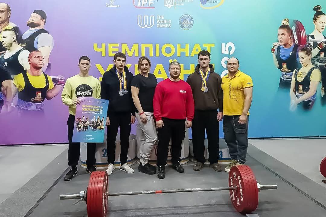 Луганські юніори вибороли медалі на чемпіонаті України з пауерліфтингу