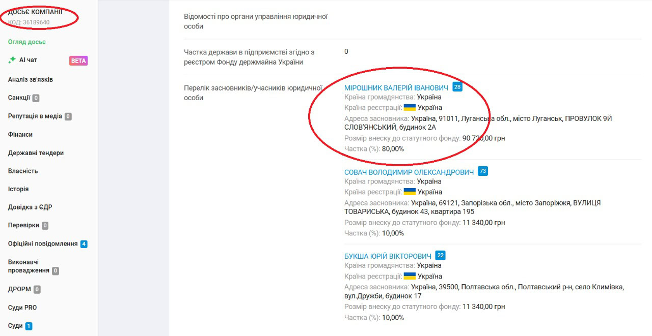 Родина російського посла видобуває на окупованій Луганщині корисні копалини