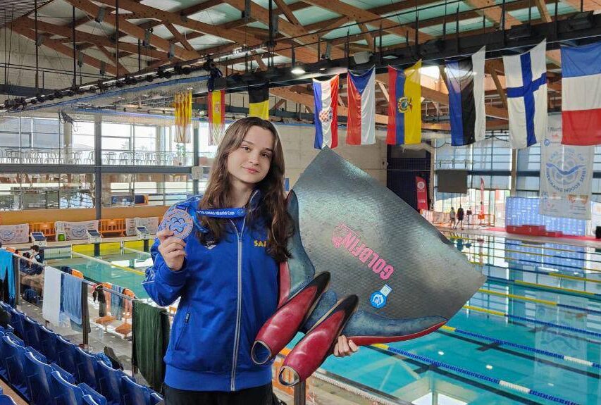 Підводниця з Сіверськодонецька Маргарита Ляпка здобула дві бронзи на Кубку світу в Барселоні