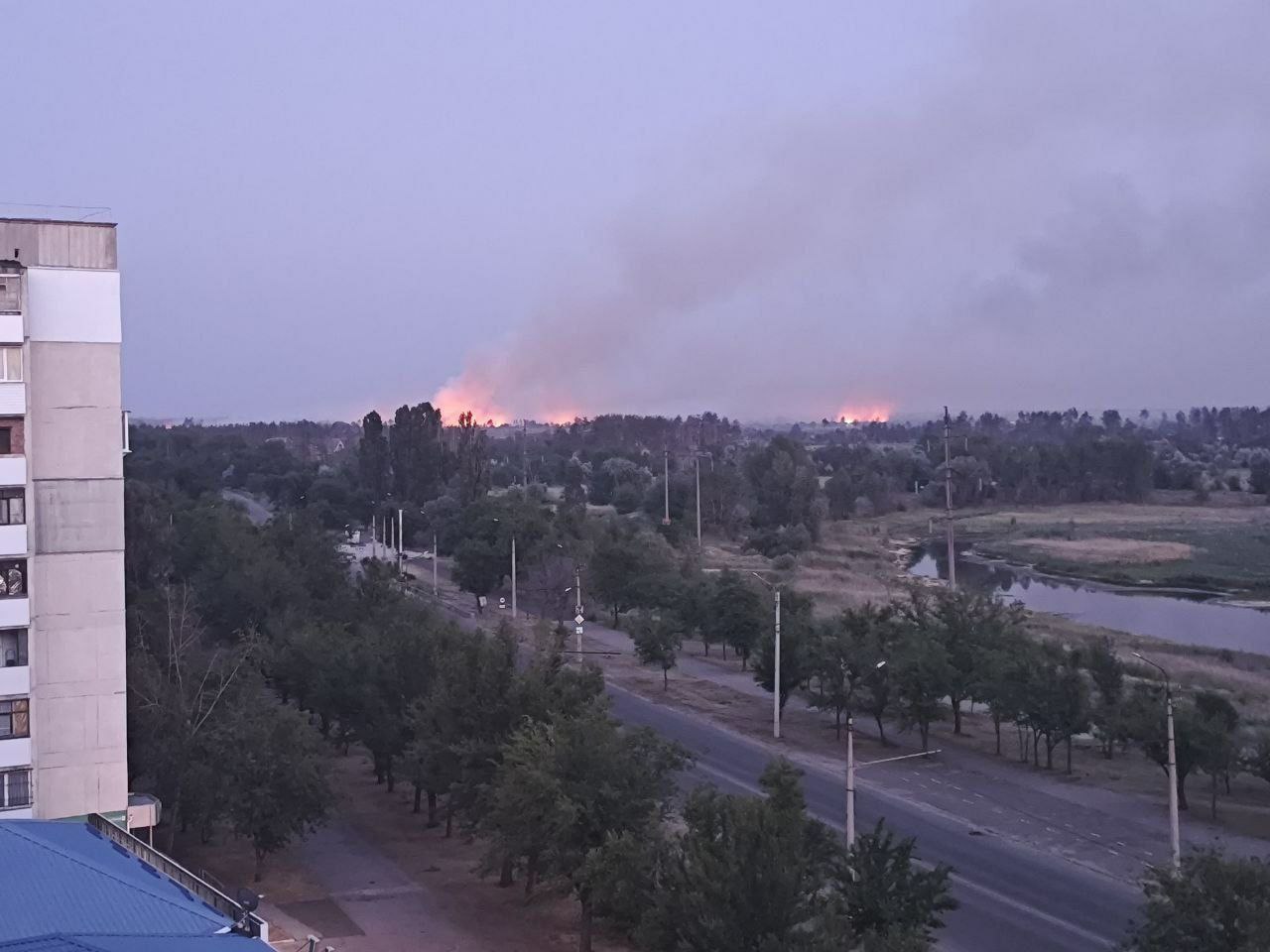 Окупанти запровадили надзвичайний стан через масштабні лісові пожежі на Луганщині