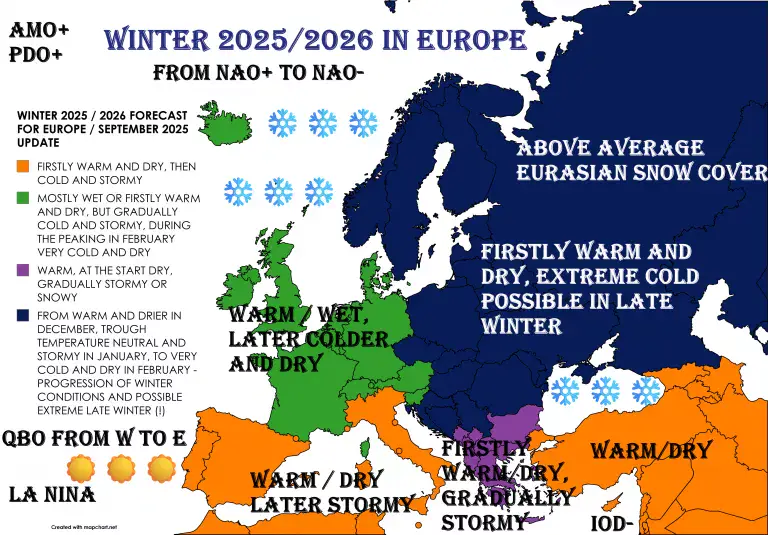 Зима 2025-2026 в Україні може стати найхолоднішою за останні роки