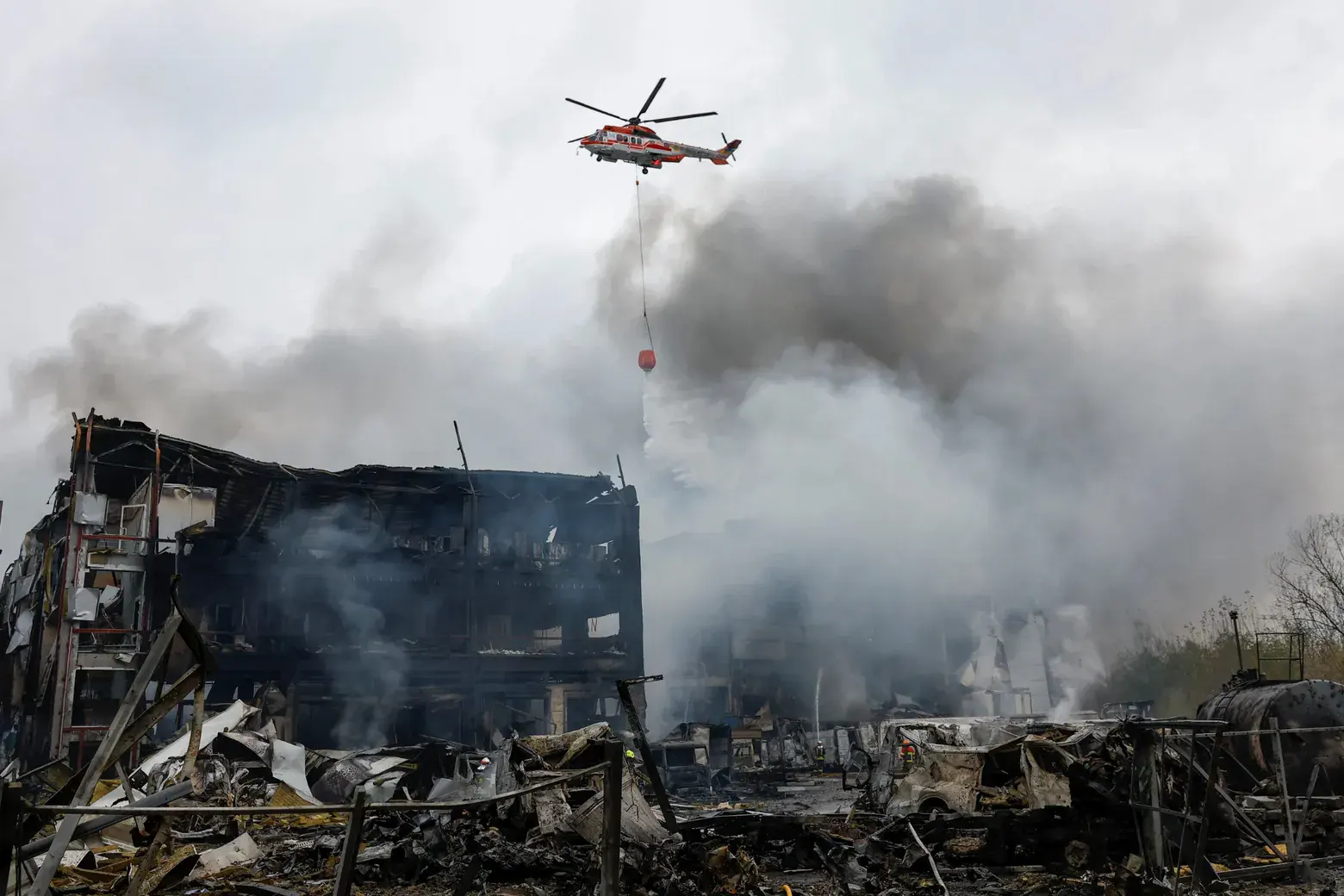 Росіяни в Києві поцілили в склад одного з найбільших фармдистриб’юторів України