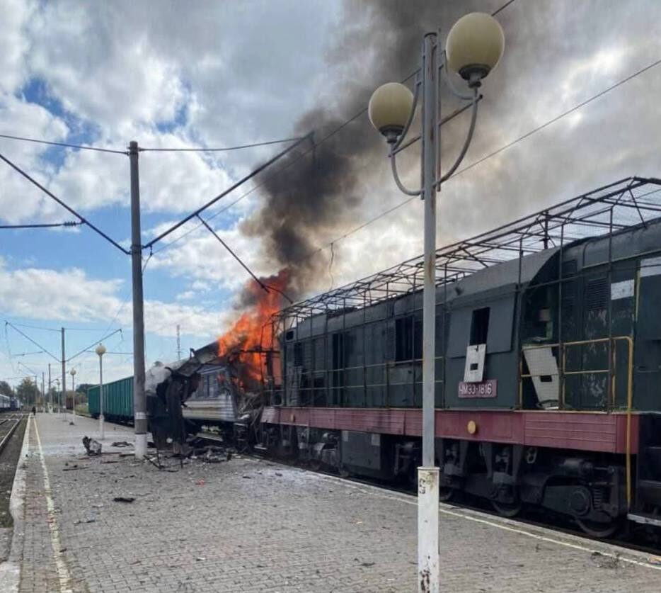 Укрзалізниця повідомила подробиці удару по залізниці в Шостці