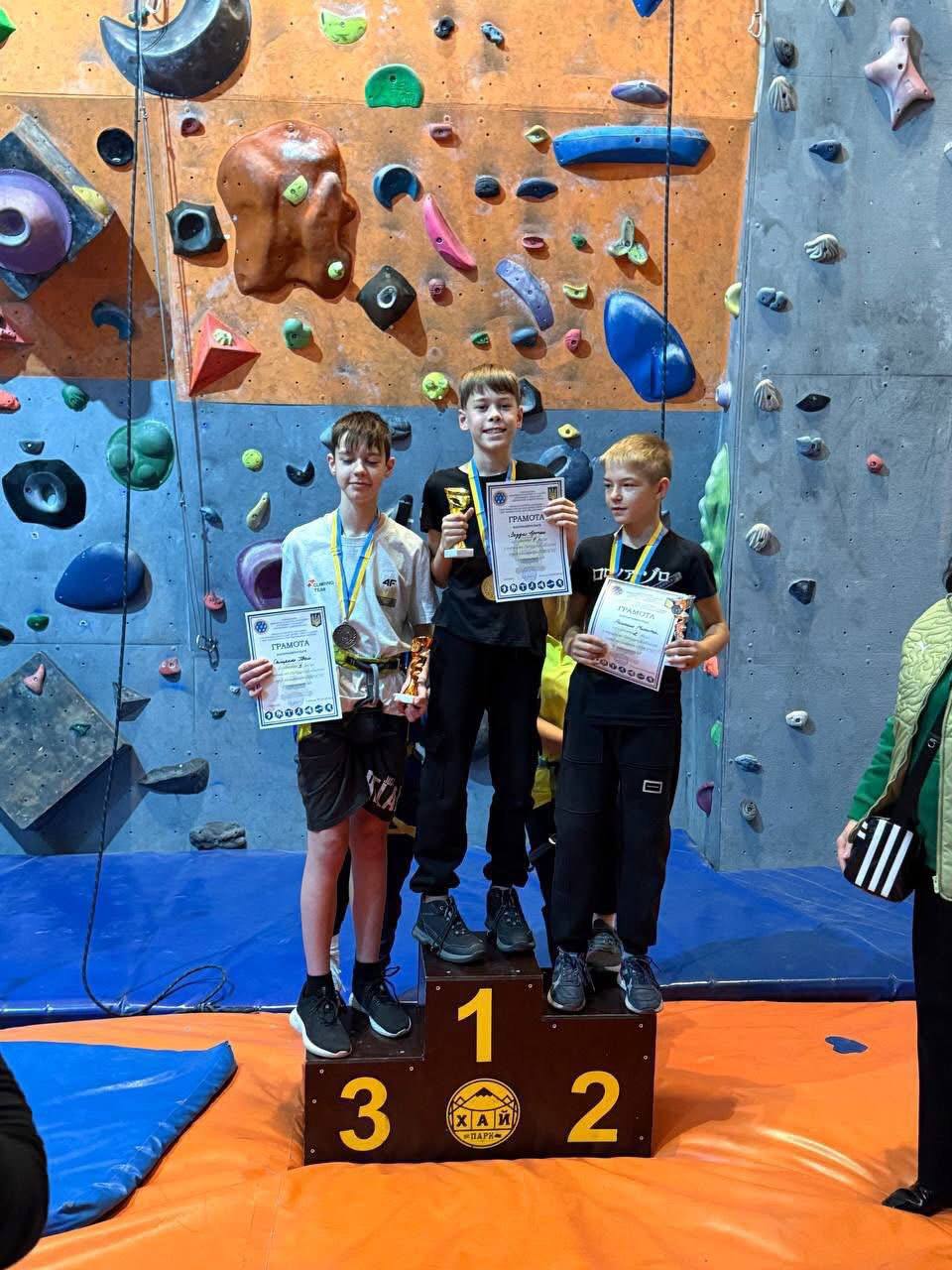 Сіверськодонецькі скелелази відзначились на змаганнях “золотом” і “сріблом”