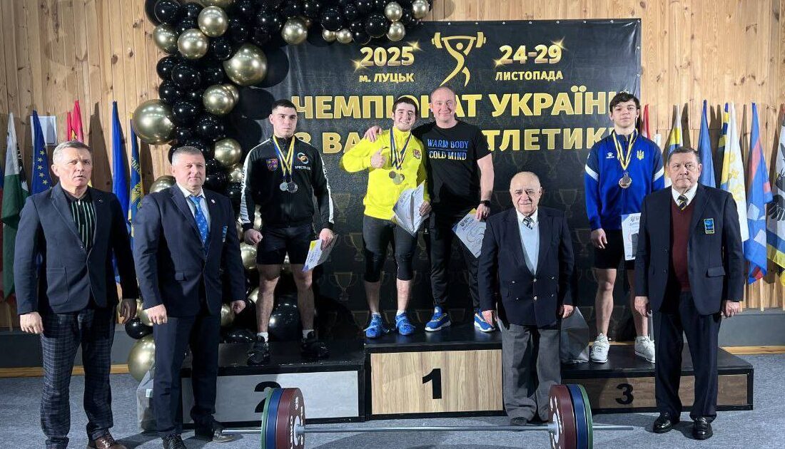 Луганчанин Марк Лєванзов став чемпіоном України з важкої атлетики