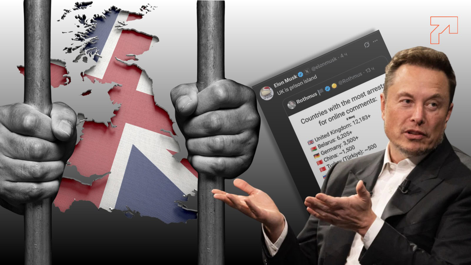 «Британія — тюремний острів»: анатомія вірусної інфографіки