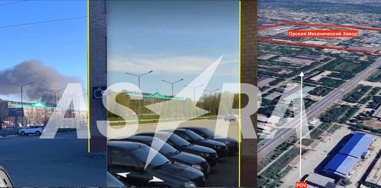 У Орську РФ сталася пожежа на промисловому об’єкті, який виробляє артилерійські гільзи