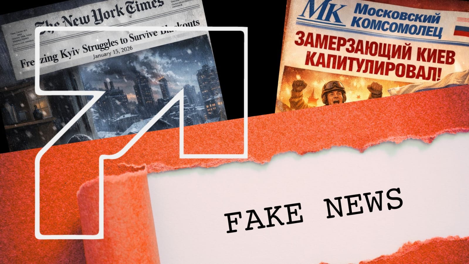 Холод, темрява і фейк: як репортаж про виживання став «доказом капітуляції»