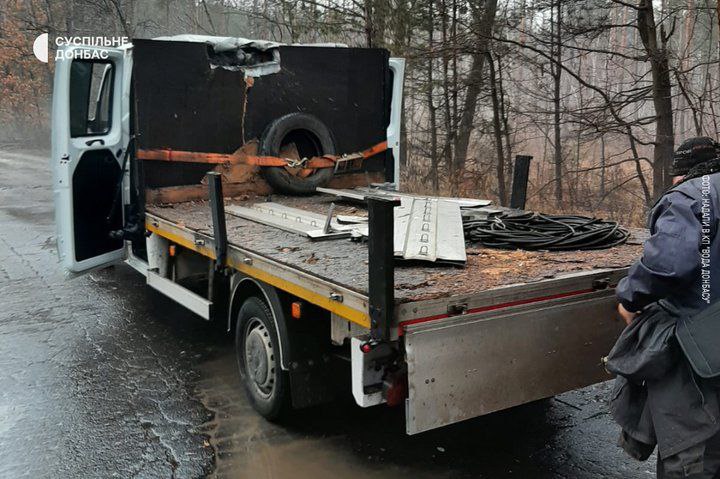 На Донеччині російський дрон атакував авто комунальників: один загиблий, двоє поранених