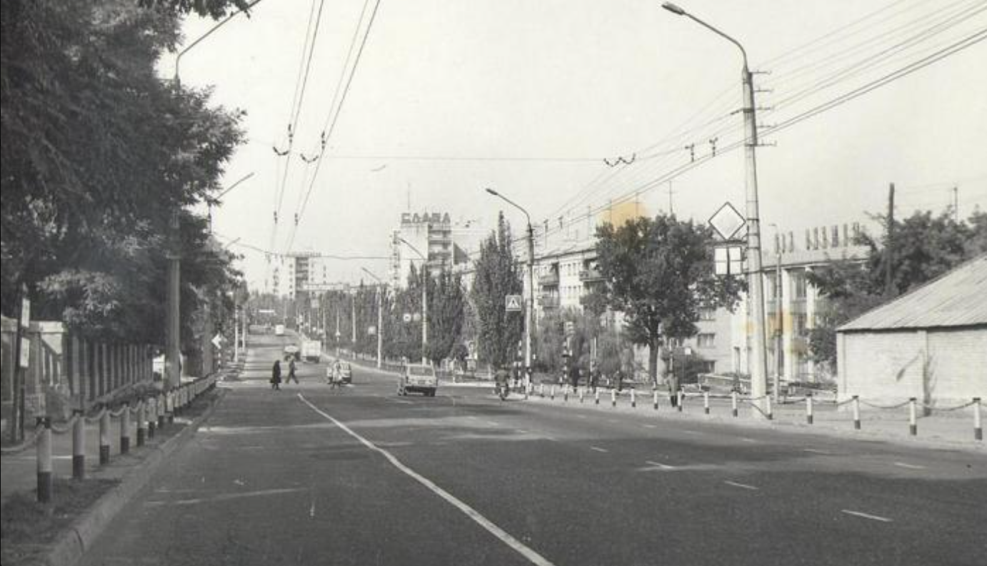 вулиця ім.В.Сосюри до 2022 року. Джерело: Wikimapia