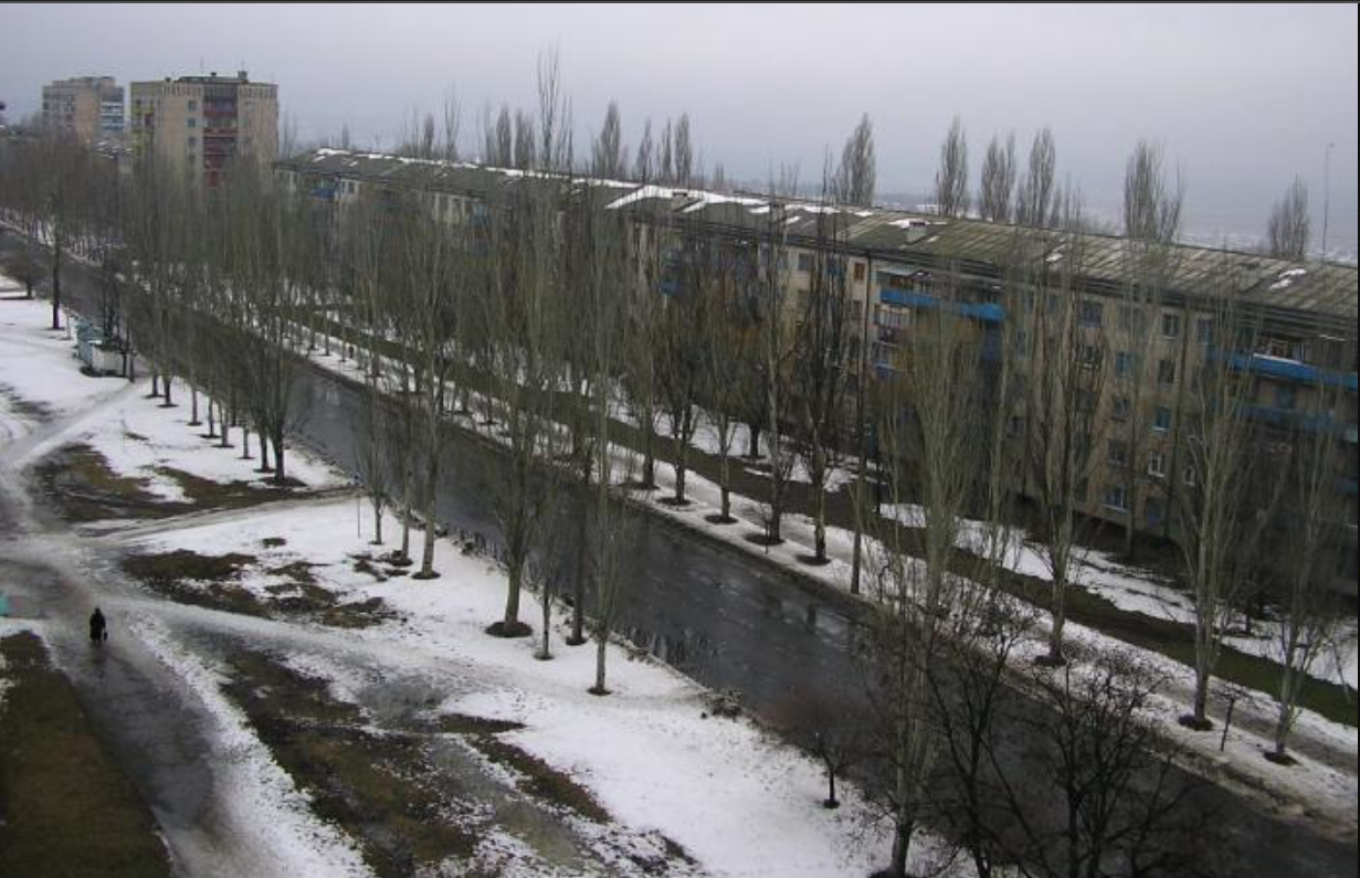 вулиця ім.В.Сосюри до 2022 року. Джерело: Wikimapia