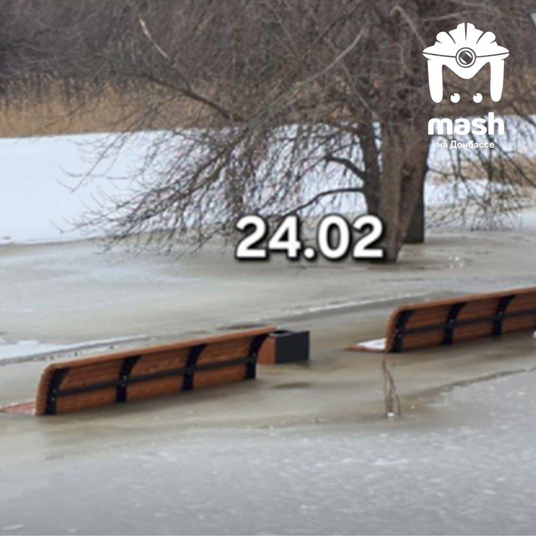 В окупованому Старобільську через паводок обмежили рух мостами