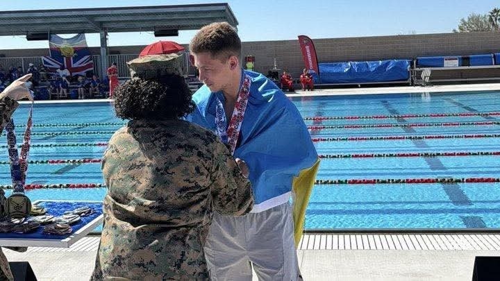 Ветеран з Луганщини здобув чотири золоті медалі на змаганнях у США