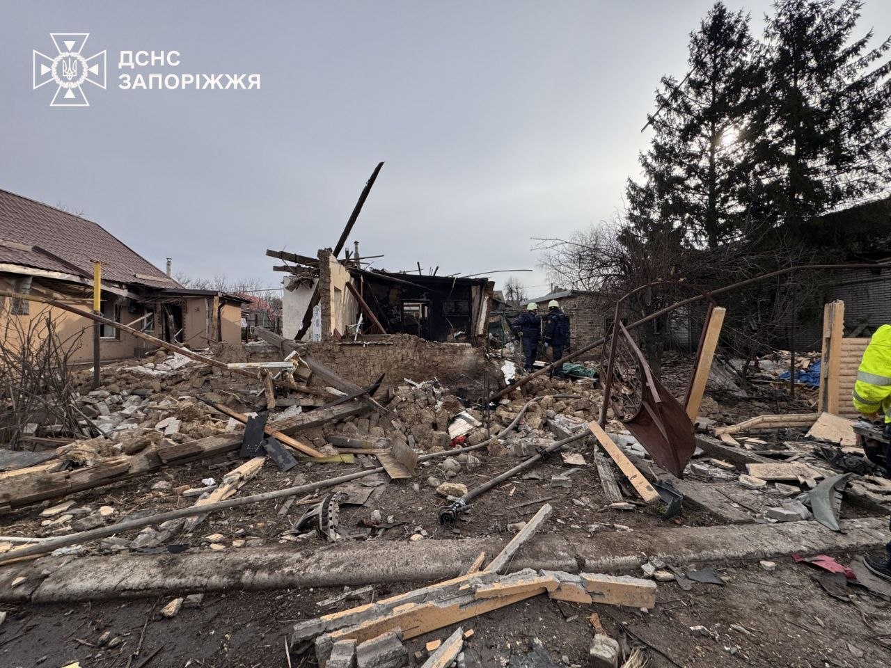 У Запоріжжі внаслідок атаки дронів загинуло подружжя, двоє дітей поранені